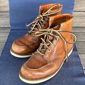 Chippewa Workboots in vintage natural leather Men’s size 7.5EEE